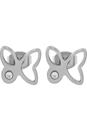 Akzent Ohrring-Set Talia Titan Ohrstecker, Schmetterling, Zirkonia, Titan (Paar) - Verkäufer: Shaghafi GmbH