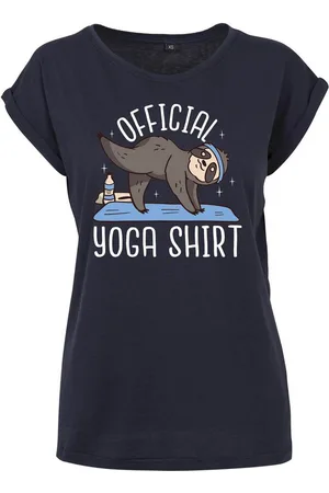Youth Designz Print-Shirt "Official Yoga Shirt" Damen T-Shirt Statement oder Geschenk Motiv mit stylischen Entspannten Aufdruck - Verkäufer: EmDa Trading GmbH