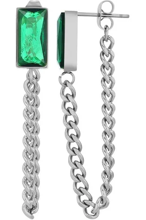 Akzent Ohrring-Set Xerina Ohrhänger, Steckverschluss, elegant, Grün (Paar) - Verkäufer: Shaghafi GmbH