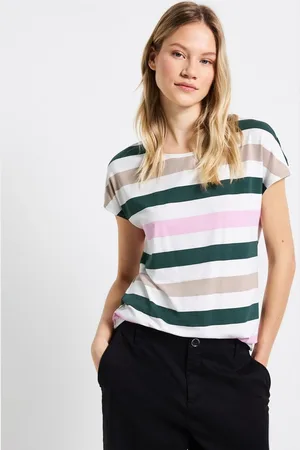 Street one T-Shirt mit Rundhalsausschnitt