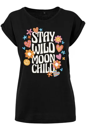 Youth Designz Print-Shirt "Stay Wild Moon Child" Damen T-Shirt Statement Geschenk Frauen Motiv mit stylischen Aufdruck - Verkäufer: EmDa Trading GmbH