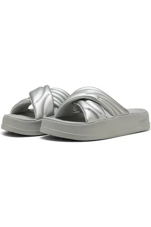 PUMA Leadcat Platform Metallic Sandalen Damen Sandale