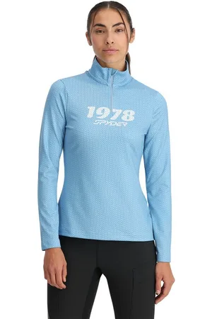 Spyder Longsleeve VIVID 1/2 ZIP WHITE - Verkäufer: Sport Butsch GmbH & Co.KG