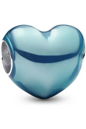 PANDORA Bead Himmelblaues Metallic-Herz Charm 793337C06 - Verkäufer: Juwelier SCHWAHN