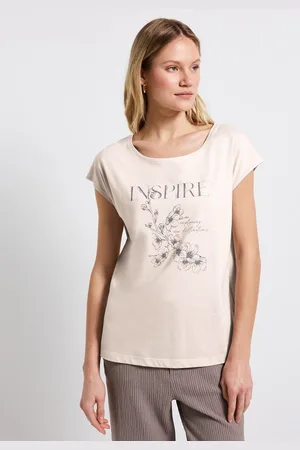 Street one T-Shirt mit Rundhalsausschnitt