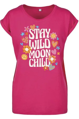 Youth Designz Print-Shirt "Stay Wild Moon Child" Damen T-Shirt Statement Geschenk Frauen Motiv mit stylischen Aufdruck - Verkäufer: EmDa Trading GmbH