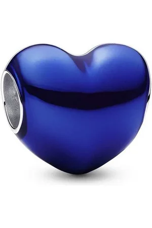 PANDORA Bead Blaues Metallic-Herz Charm 793337C05 - Verkäufer: Juwelier SCHWAHN
