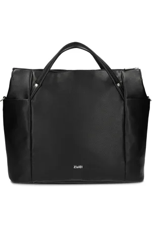 Zwei Shopper Pia PI160 - Shopper 15" 42 cm (black) - Verkäufer: Markenkoffer