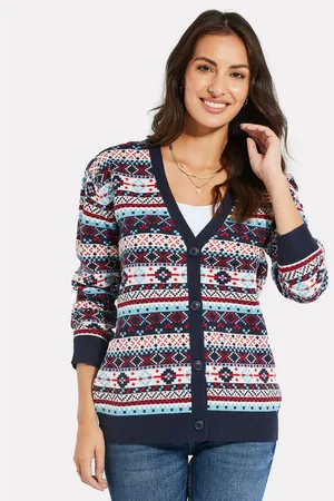 Threadbare Strickjacke Ladies Xmas Cardigan Iceland (1-tlg) im tollen Weihnachtsdesign - Verkäufer: onQuality