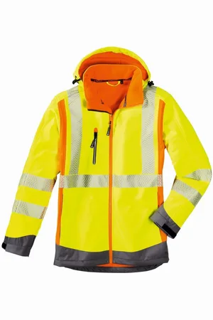 4Protect Warnschutz-Shirt Warn-Wetterschutz-Softshell-Jacke Houston - Verkäufer: 247Group GmbH