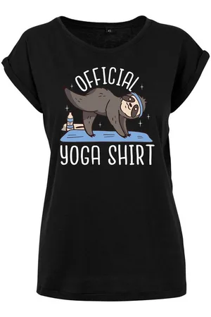 Youth Designz Print-Shirt "Official Yoga Shirt" Damen T-Shirt Statement oder Geschenk Motiv mit stylischen Entspannten Aufdruck - Verkäufer: EmDa Trading GmbH