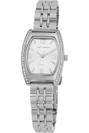 Just Watches Quarzuhr Akadia Damenuhr mit Edelstahlarmband, Similibesatz - Verkäufer: Shaghafi GmbH