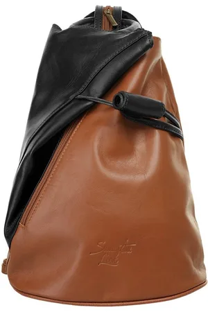 Samantha Look Cityrucksack, echt Leder, Made in Italy