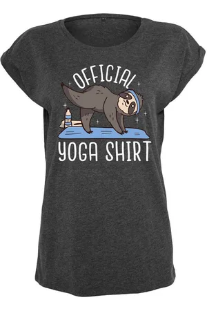 Youth Designz Print-Shirt "Official Yoga Shirt" Damen T-Shirt Statement oder Geschenk Motiv mit stylischen Entspannten Aufdruck - Verkäufer: EmDa Trading GmbH