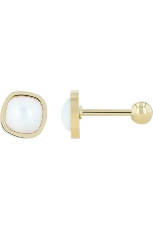 Akzent Ohrring-Set Asta Edelstahl Ohrstecker/-piercing, Perlmutt (Paar) - Verkäufer: Shaghafi GmbH