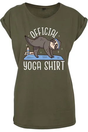 Youth Designz Print-Shirt "Official Yoga Shirt" Damen T-Shirt Statement oder Geschenk Motiv mit stylischen Entspannten Aufdruck - Verkäufer: EmDa Trading GmbH
