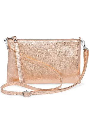 CASPAR Clutch Abendtasche Kompakte Damen Leder Tasche - CLASSIC LINE - Modell No.834, leicht, elegant & unempfindlich - 100% Echtleder - Handmade in Italy - Verkäufer: & SIKORA