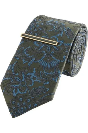 Next Krawatte Schmale Designer-Krawatte und Krawattenclip (2-St) - Verkäufer: Germany GmbH