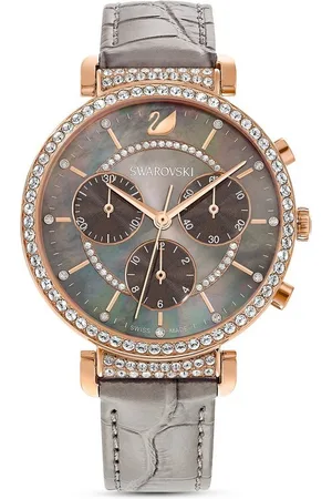 Swarovski Chronograph PASSAGE CHRONO 5580348, Armbanduhr, Quarzuhr, Damenuhr, -Kristalle, Swiss Made