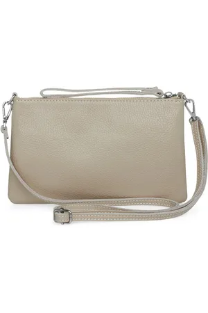 CASPAR Clutch Abendtasche Kompakte Damen Leder Tasche - CLASSIC LINE - Modell No.834, leicht, elegant & unempfindlich - 100% Echtleder - Handmade in Italy - Verkäufer: & SIKORA