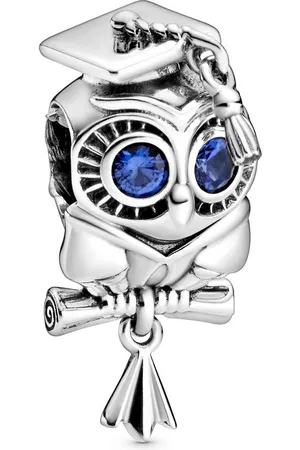 PANDORA Kettenanhänger Weise Eule Schulabschluss Charm 798907C01 Anhänger - Verkäufer: Zeitlounge