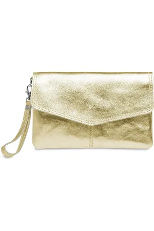 CASPAR Clutch Damen Abendtasche aus Nappaleder - SIGNATURE LINE - Modell No.322, aus 100% gewaschenem Echtleder aus Italien - samtig weich & nachhaltig - Verkäufer: & SIKORA