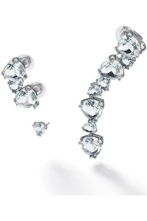 Swarovski Paar Ohrclips Ohrringe 5602846 Millenia Ear Cuff, Einzel, Asymmetrisch, Se (kein Set, 2-tlg., inkl. edelm Schmucketui) - Verkäufer: Juwelier-Bacak
