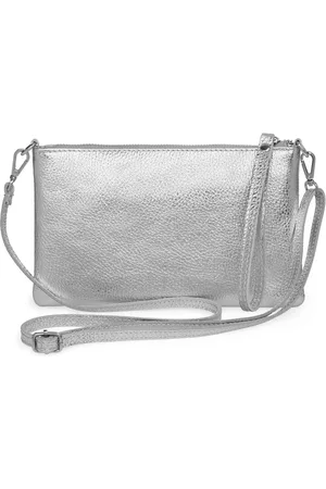 CASPAR Clutch Abendtasche Kompakte Damen Leder Tasche - CLASSIC LINE - Modell No.834, leicht, elegant & unempfindlich - 100% Echtleder - Handmade in Italy - Verkäufer: & SIKORA