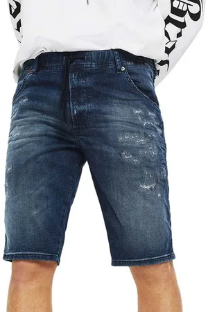Diesel Jogg-Jeansbermudas DE-Kroshort-NE 069SL Herren Joggjeans Bermuda Shorts - Verkäufer: fashion4smile