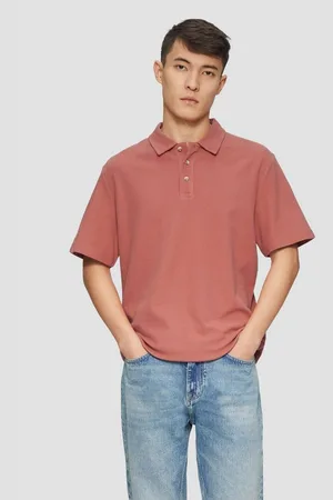 QS by s.Oliver Poloshirt Poloshirt mit Waffelstruktur und Logo-Patch Kragen, Knopfleiste, Logo-Patch - Verkäufer: LuriX