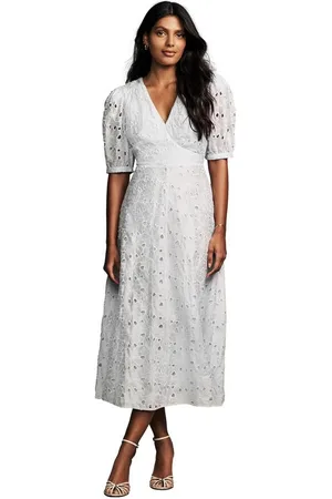 Laura Ashley Spitzenkleid Midaxikleid mit Spitze und Muster (1-tlg) - Verkäufer: Next Germany GmbH