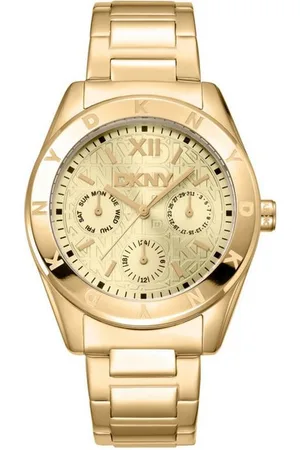 DKNY Quarzuhr Chambers Multi Sport - Gold, (Set) - Verkäufer: Diademita