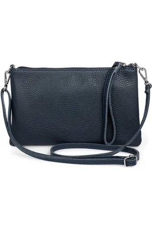 CASPAR Clutch Abendtasche Kompakte Damen Leder Tasche - CLASSIC LINE - Modell No.834, leicht, elegant & unempfindlich - 100% Echtleder - Handmade in Italy - Verkäufer: & SIKORA