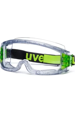 Generic Uvex 9301714 Ultravision Vollsichtbrille - Transparent/Grün Gummistiefel (1-tlg) - Verkäufer: Supplies4You
