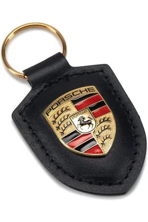 Porsche Design Schlüsselanhänger Wappen Schlüsselanhänger Leder - Verkäufer: MANAGERTOYS.de