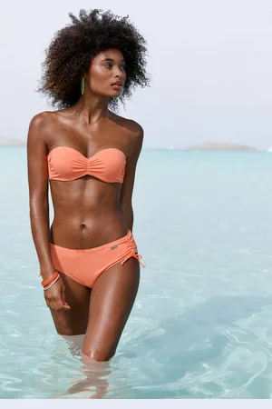 Venice Beach Bandeau-Bikini-Top Lucky, aus gerippter Strukturware