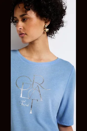 Street one T-Shirt mit Folien-Wording