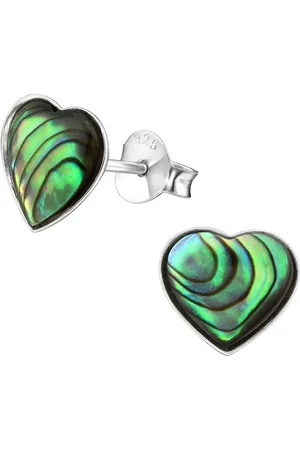 ALEXANDER YORK Paar Ohrstecker MUSCHELPERLMUTT HERZ, 2-tlg., 925 Sterling Silber - Verkäufer: