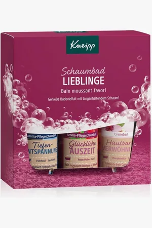Kneipp Körperpflegemittel Geschenkset Schaumbad Lieblinge 2 x Badeschaum 100 ml + 1 x Badezusatz 100 ml, 3-tlg. - Verkäufer: EdmoStore