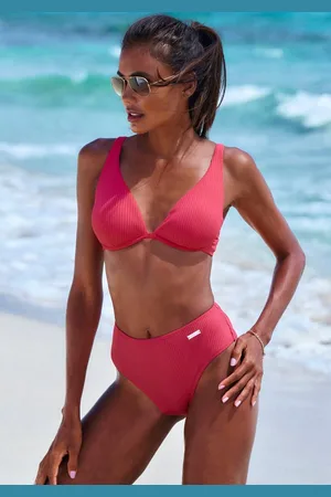 ELBSAND Bügel-Bikini aus trendiger Rippware
