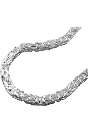 GALLAY Silberkette Kette ca.5mm Königskette vierkant glänzend Silber 925 60cm - Verkäufer: joyesboutique