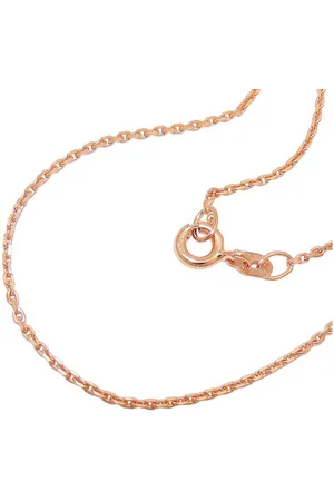 GALLAY Collier Kette 1,1mm Ankerkette 14Kt Rotgold 45cm - Verkäufer: joyesboutique