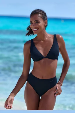 ELBSAND Bügel-Bikini aus trendiger Rippware
