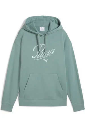 PUMA Hoodie Kapuzensweatshirt ESS SCRIPT Comfort Hoodie (1-tlg) - Verkäufer: fashioncore
