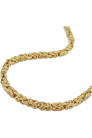 GALLAY Collier Königskette 2,5x2,5mm 14Kt GOLD 50cm - Verkäufer: joyesboutique