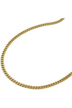 GALLAY Collier Kette 1,3mm Panzerkette 9Kt GOLD 45cm - Verkäufer: joyesboutique