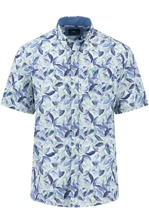 Fynch-Hatton Kurzarmhemd Summer Poplin Print, B.D., 1/2 - Verkäufer: Robert Ley Damen & Herrenmoden GmbH & Co KG
