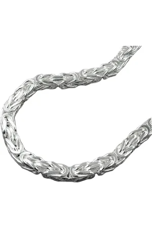 GALLAY Silberarmband Armband 5mm Königskette vierkant glänzend Silber 925 21cm - Verkäufer: joyesboutique