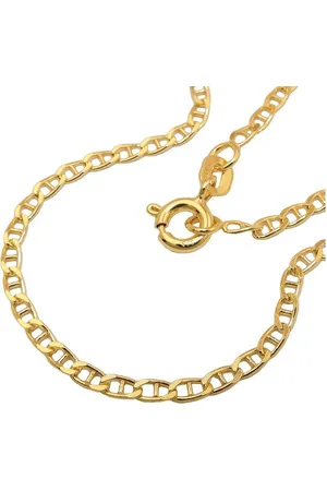 GALLAY Collier Kette 2mm Stegpanzer glänzend 9Kt GOLD 45cm - Verkäufer: joyesboutique