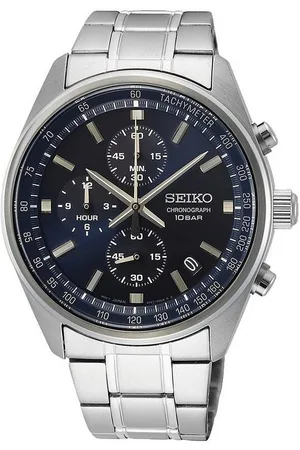 Seiko Quarzuhr Chronograph mit Stahlband - Verkäufer: uhrcenter